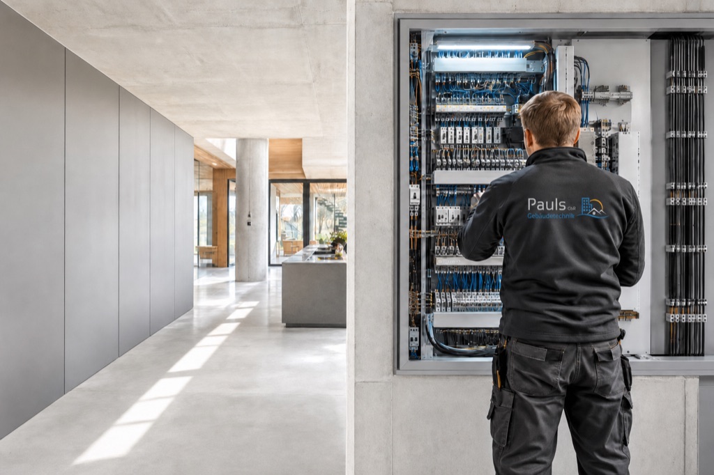 Intelligente Gebäudetechnik und moderne technische Infrastruktur